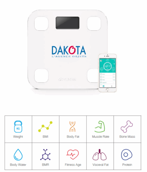 Dakota cadeau publicitaire entreprise objet publicitaire balance