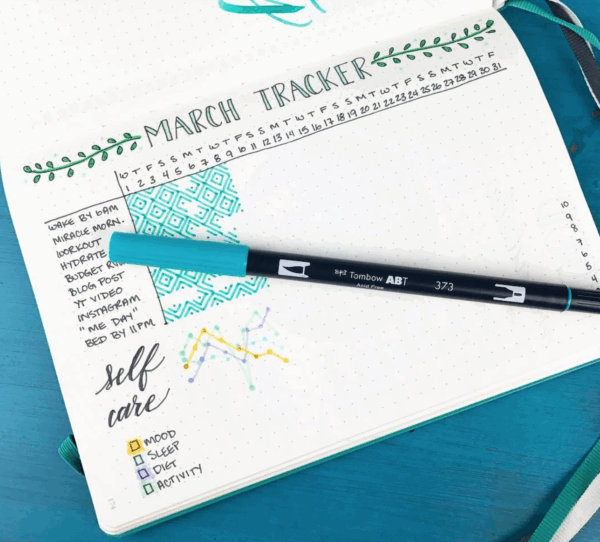 Dakota cadeaux personnalisés objet publicitaire mood trackers bullet journal dakota