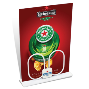 Dakota cadeau promotionnel objet publicitaire heineken-porte-menu