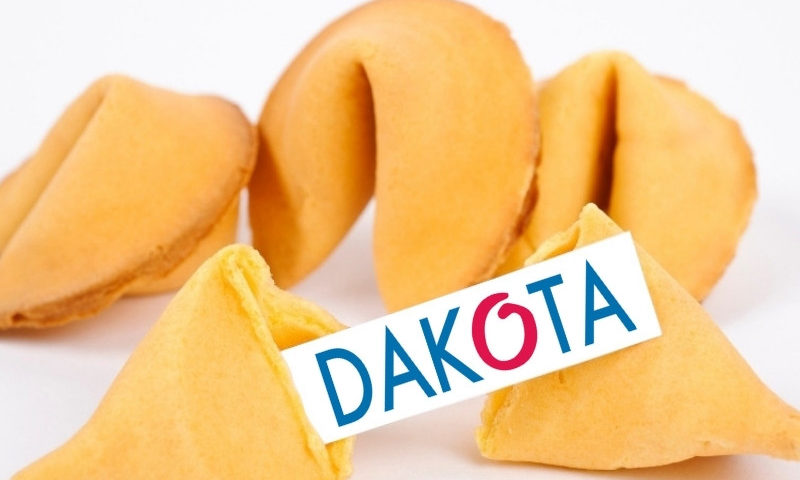 Gateau chinois message-fortune cookie personnalisé-Dakota Pub