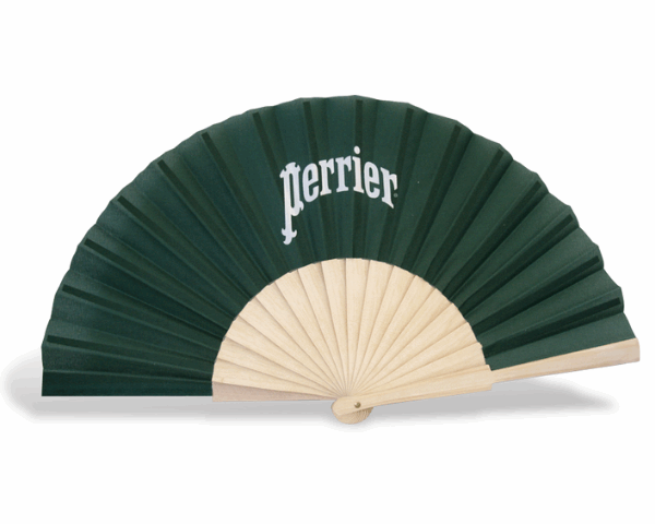 Perrier eventail-créateur d'objets publicitaires-goodies-Dakota pub